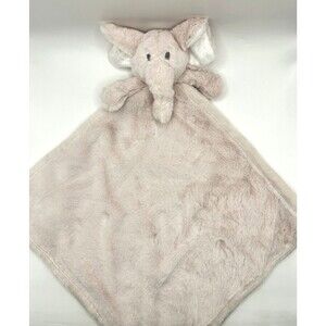Pink Elephant Baby Lovey Plush Soft Security Blanket Comforter S.L Home Fashions